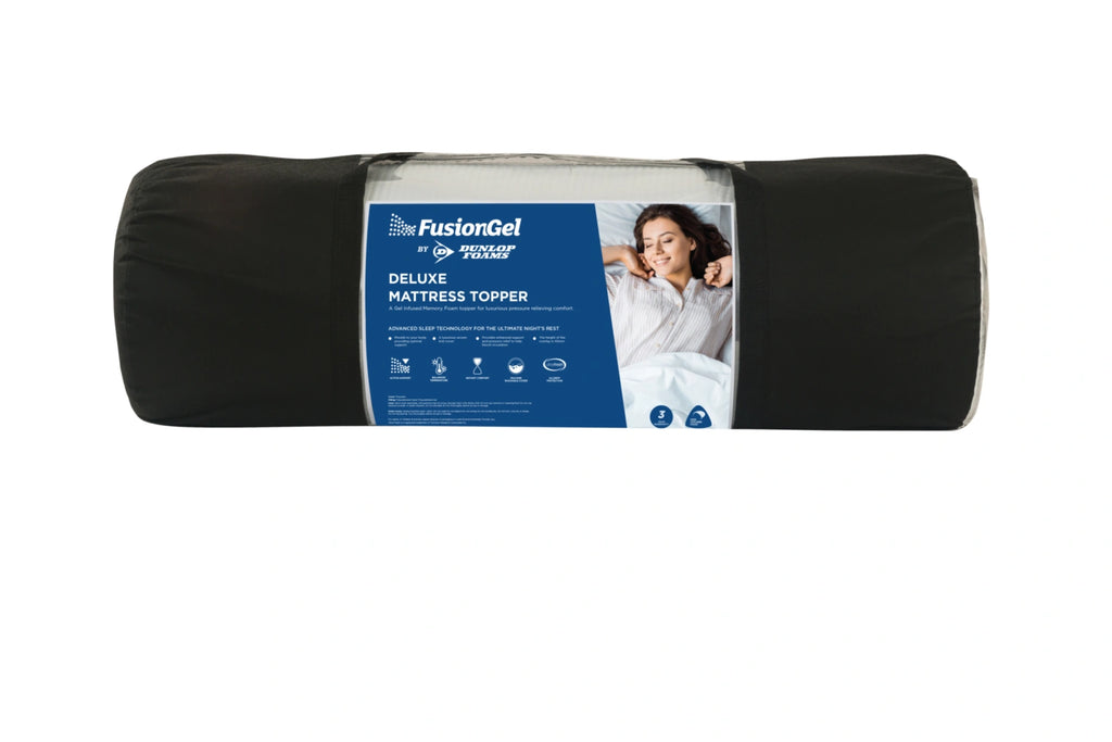 FusionGel Deluxe Memory Foam Topper
