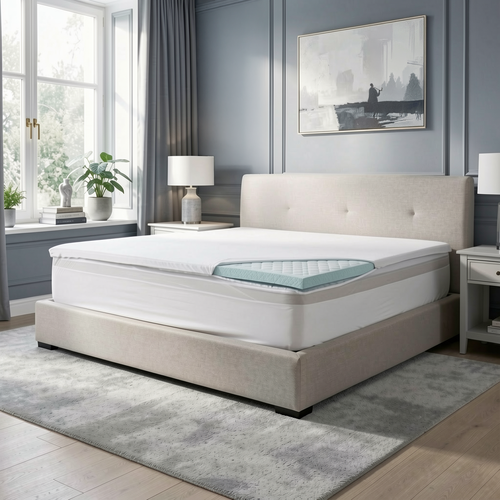 FusionGel Deluxe Memory Foam Topper